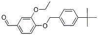 4-(4-TERT-BUTYL-BENZYLOXY)-3-ETHOXY-BENZALDEHYDE Struktur