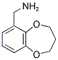 3,4-DIHYDRO-2H-1,5-BENZODIOXEPIN-6-YLMETHYLAMINE Struktur