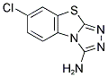 7-CHLORO[1,2,4]TRIAZOLO[3,4-B][1,3]BENZOTHIAZOL-3-AMINE Struktur