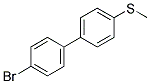 4-BROMO-4'-(METHYLTHIO)BIPHENYL Struktur