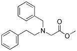 METHYL-N-PHENYL-ETHYL-N-BENZYL-GLYCINATE Struktur