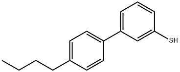 3-(4-N-BUTYLPHENYL)THIOPHENOL Struktur