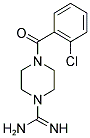 4-(2-CHLORO-BENZOYL)-PIPERAZINE-1-CARBOXAMIDINE Struktur