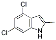 4,6-DICHLORO-2-METHYL-1H-INDOLE Struktur