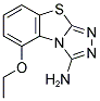 5-ETHOXY[1,2,4]TRIAZOLO[3,4-B][1,3]BENZOTHIAZOL-3-AMINE Struktur