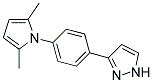 3-[4-(2,5-DIMETHYL-1H-PYRROL-1-YL)PHENYL]-1H-PYRAZOLE Struktur