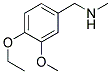 N-(4-ETHOXY-3-METHOXYBENZYL)-N-METHYLAMINE Struktur