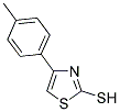 4-(4-METHYLPHENYL)-1,3-THIAZOLE-2-THIOL Struktur