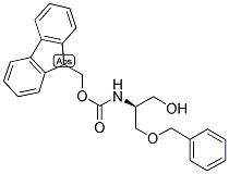 FMOC-D-SER(BZL)-OL Struktur