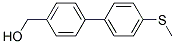 (4'-METHYLSULFANYLBIPHENYL-4-YL)-METHANOL Struktur