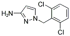 1-(2,6-DICHLORO-BENZYL)-1H-PYRAZOL-3-YLAMINE Struktur