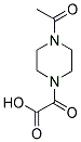 (4-ACETYL-PIPERAZIN-1-YL)-OXO-ACETIC ACID Struktur