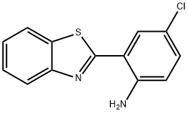 2-(1,3-BENZOTHIAZOL-2-YL)-4-CHLOROANILINE Struktur