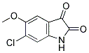 METHOXY(5-)-6-CHLOROISATIN Struktur