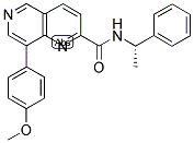 8-(4-METHOXYPHENYL)-N-[(1S)-1-PHENYLETHYL]-1,6-NAPHTHYRIDINE-2-CARBOXAMIDE Struktur