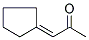 1-CYCLOPENTYLIDENE-PROPAN-2-ONE Struktur