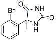 5-(2-BROMOPHENYL)-5-METHYLIMIDAZOLIDINE-2,4-DIONE Struktur