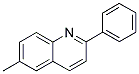 6-METHYL-2-PHENYLQUINOLINE Struktur