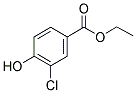 3-CHLORO-4-HYDROXYBENZOICACID ETHYL ESTER Struktur