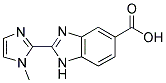 2-(1-METHYLIMIDAZOL-2-YL)-1H-BENZOIMIDAZOLE-5-CARBOXYLIC ACID Struktur