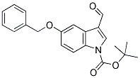 5-BENZYLOXY-3-FORMYLINDOLE-1-CARBOXYLIC ACID TERT-BUTYL ESTER Struktur