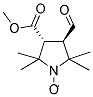 TRANS-3-FORMYL-4-METHOXYCARBONYL-2,2,5,5-TETRAMETHYLPYRROLIDIN-1-YLOXYL Struktur