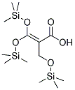 TRIS TRIMETHYL SILOXY METHACRYLATE Struktur