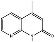 4-METHYL-[1,8]NAPHTHYRIDIN-2-OL Struktur