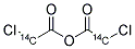 CHLOROACETIC ANHYDRIDE, [2-14C] Struktur