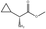 (R)-AMINO-CYCLOPROPYL-ACETIC ACID METHYL ESTER Struktur