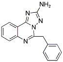 5-BENZYL[1,2,4]TRIAZOLO[1,5-C]QUINAZOLIN-2-AMINE Struktur