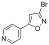 4-(3-BROMO-ISOXAZOL-5-YL)-PYRIDINE Struktur