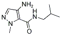 4-AMINO-2-METHYL-2 H-PYRAZOLE-3-CARBOXYLIC ACID ISOBUTYL-AMIDE Struktur