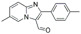 6-METHYL-2-P-TOLYL-IMIDAZO[1,2-A]PYRIDINE-3-CARBALDEHYDE Struktur