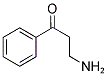 3-AMINO-1-PHENYL-1-PROPANONE Struktur