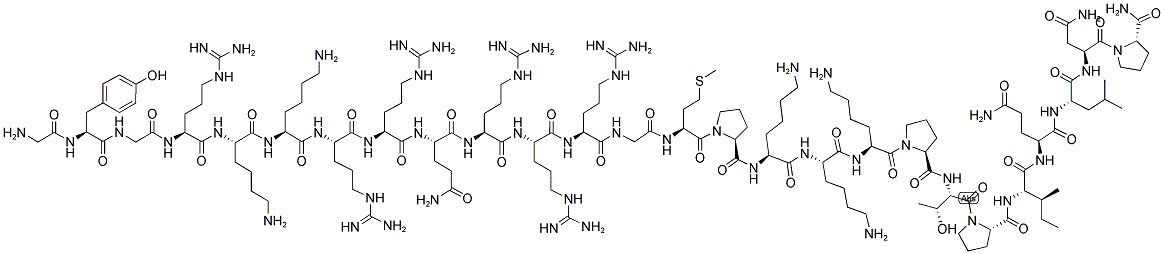 ERK ACTIVATION INHIBITOR PEPTIDE II, CELL-PERMEABLE Struktur