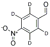 4-NITROBENZALDEHYDE-D4 Struktur