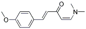 1-DIMETHYLAMINO-5-(4-METHOXY-PHENYL)-PENTA-1,4-DIEN-3-ONE Struktur