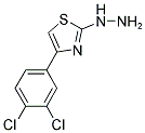 [4-(3,4-DICHLORO-PHENYL)-THIAZOL-2-YL]-HYDRAZINE Struktur