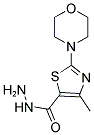 4-METHYL-2-MORPHOLIN-4-YL-1,3-THIAZOLE-5-CARBOHYDRAZIDE Struktur