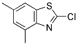 2-CHLORO-4,6-DIMETHYL-1,3-BENZOTHIAZOLE Struktur