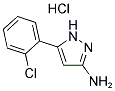 5-(2-CHLOROPHENYL)-1H-PYRAZOL-3-AMINE HYDROCHLORIDE Struktur