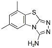 6,8-DIMETHYL[1,2,4]TRIAZOLO[3,4-B][1,3]BENZOTHIAZOL-3-AMINE Struktur