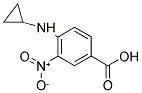 4-(CYCLOPROPYLAMINO)-3-NITROBENZOIC ACID Struktur