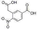 5-CARBOXY-2-NITROPHENYLACETIC ACID Struktur