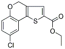 ETHYL 8-CHLORO-4H-THIENO[3,2-C]CHROMENE-2-CARBOXYLATE Struktur