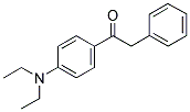 4'-DIETHYLAMINO-2-PHENYLACETOPHENONE Struktur