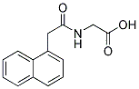 [(1-NAPHTHYLACETYL)AMINO]ACETIC ACID Struktur