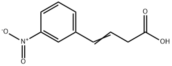 4-(3-NITROPHENYL)BUT-3-ENOIC ACID Struktur