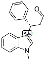 (3S)-(+)-3-(1-METHYLINDOL-3-YL)-3-PHENYLPROPANALDEHYDE Struktur